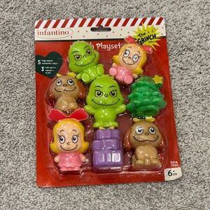 Infantino Grinch Bath Toy Set